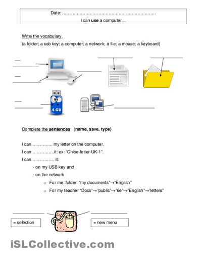 how to teach computer to primary students pdf