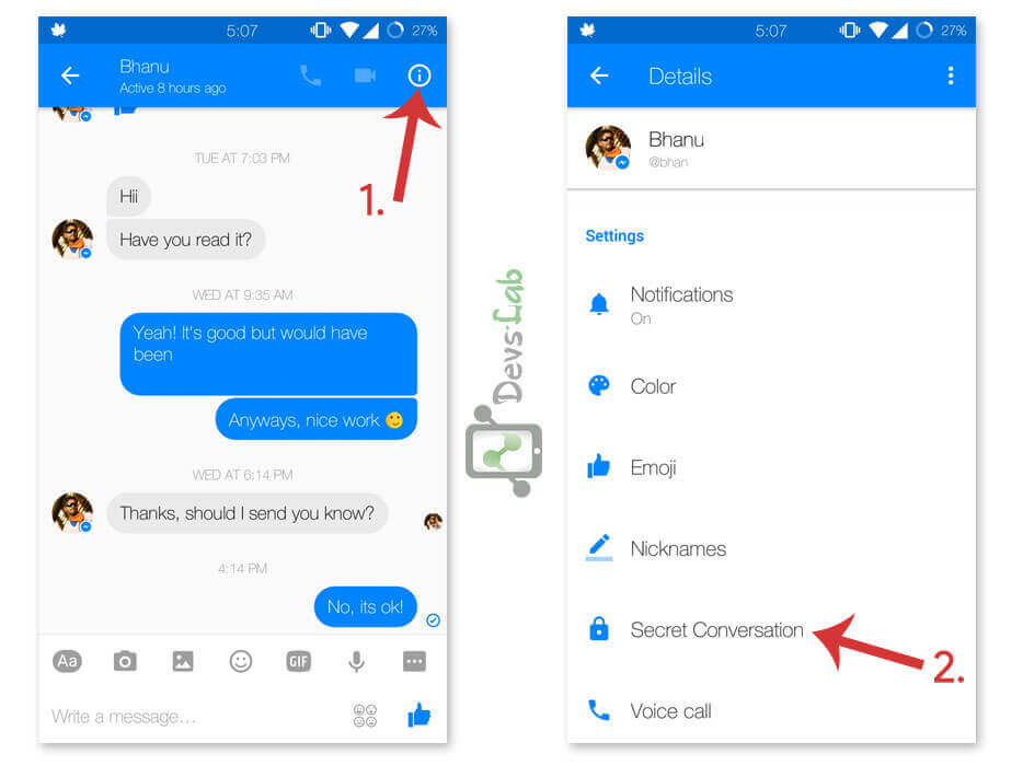 how to send pdf in messenger