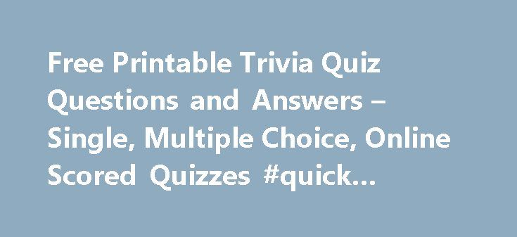 health trivia questions and answers pdf