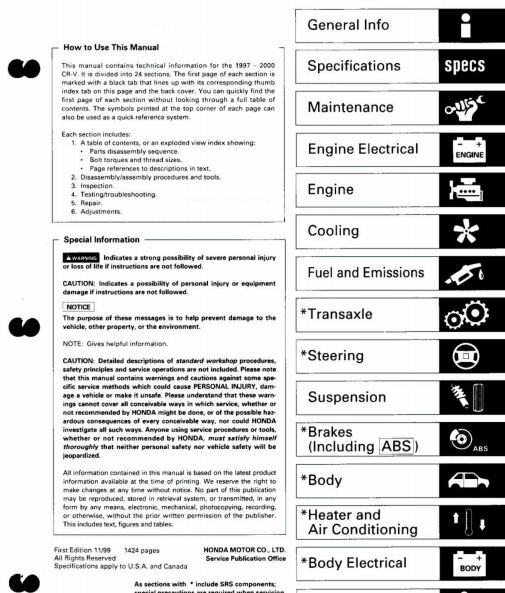 free repair manual pdf