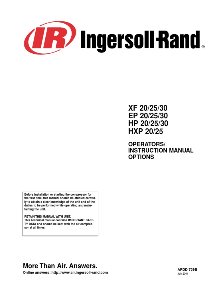 ingersoll rand air compressor 15t2 manual pdf