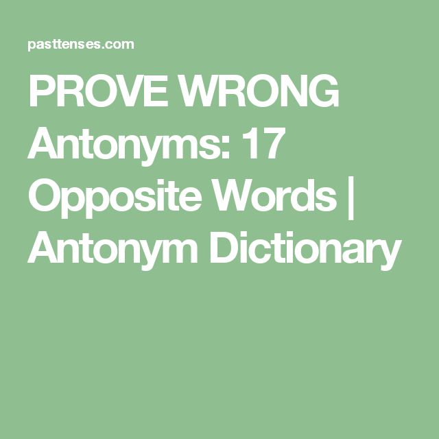 free opposite word dictionary