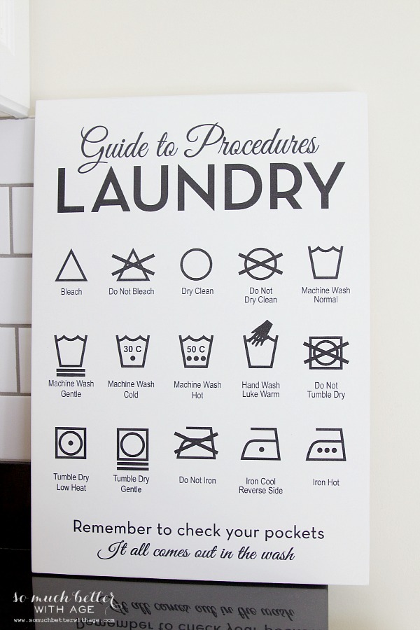 guide to procedures the laundry room