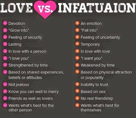 infatuation dictionary